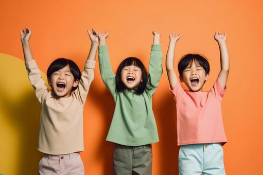 笑顔の子供たち